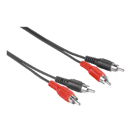 Kabel 2x Cinch - 2x Cinch