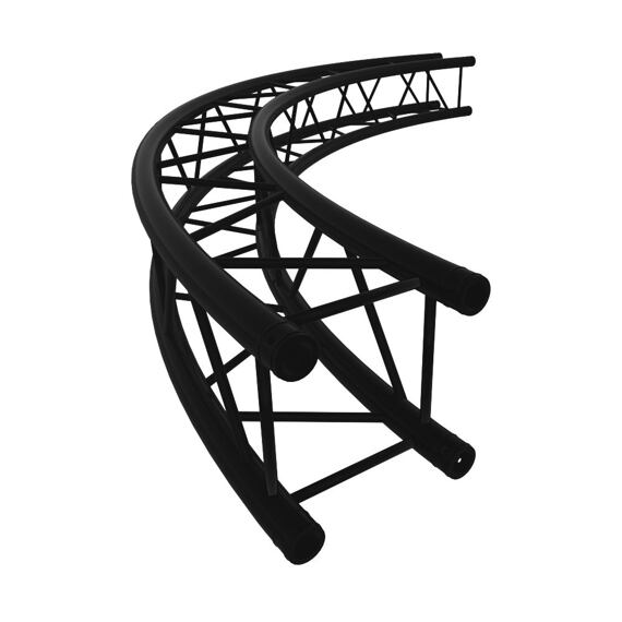 M390 QTL - Radius des Halbkreises 12 m